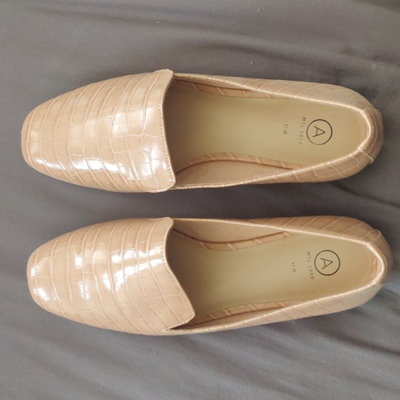 Addition Elle Shoes - Croc Style Loafers